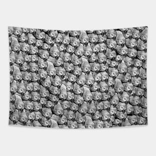 Grey Parrot Pattern funny Tapestry