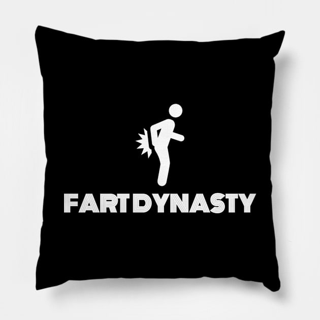 Fart Dynasty Pillow by Fart Dynasty