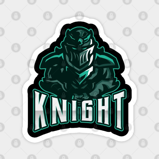 eSport Gaming Team Knight Magnet by Steady Eyes