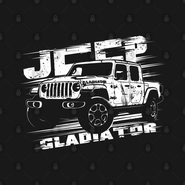 Jeep-gladiator by Little Quotes