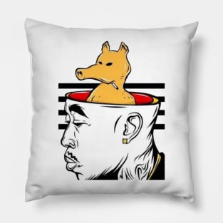 BANDANA MADLIB GIBBS Pillow