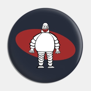 Mask Man Pin