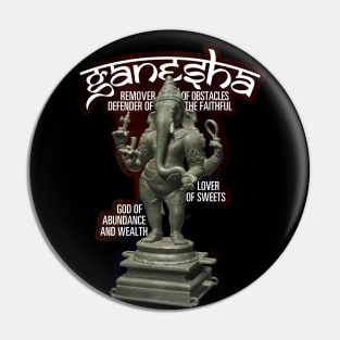 Ganesha Remover of Obstacles Pin