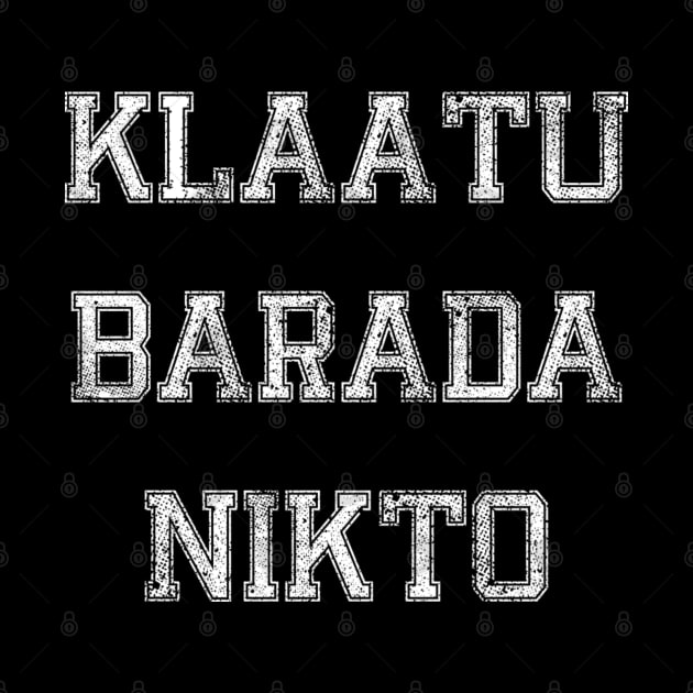 Klaatu Barada Nikto (I Am Gort) by speaton
