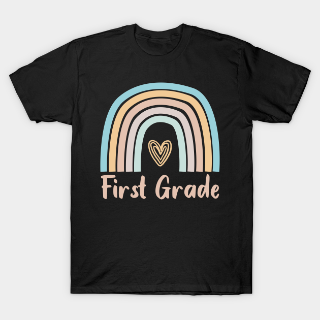 Cute First Grade Rainbow Teacher Student Back to School Gift Idea ...