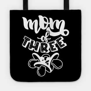 Mom Of Three Mothers Day Gift Tote