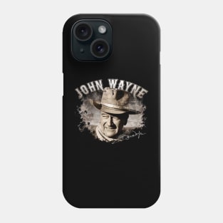John Vintage Wayne gold Phone Case