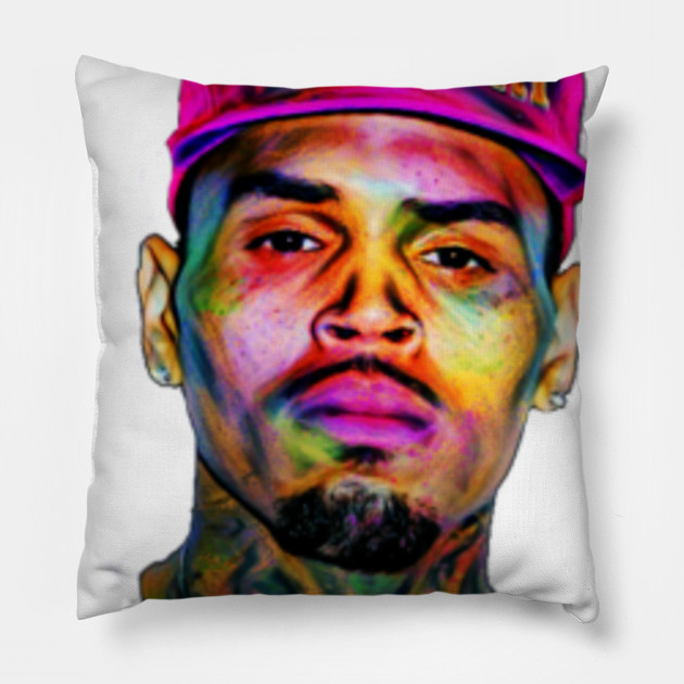 Bhris Breezy Chris Brown Pillow Teepublic Au
