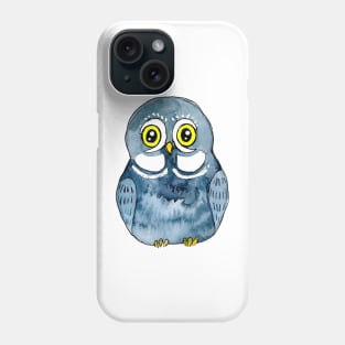 Women Owl Watercolor Phone Case