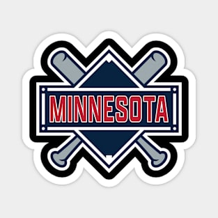 Minnesota Twins Baseball Magnet