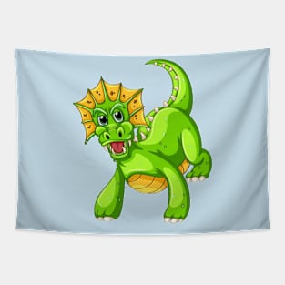 Fantasy Dragon Cartoon Character Tapestry