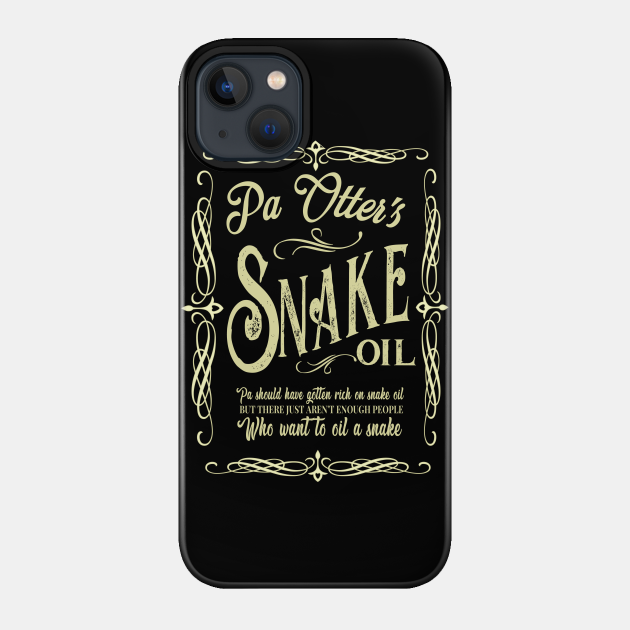 Emmet Otter Pa Otter's Snake Oil - Emmet Otters Jug Band Christmas - Phone Case