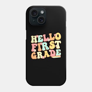 First Grade Team 1st Grade Teacher Girl Back to School Phone Case