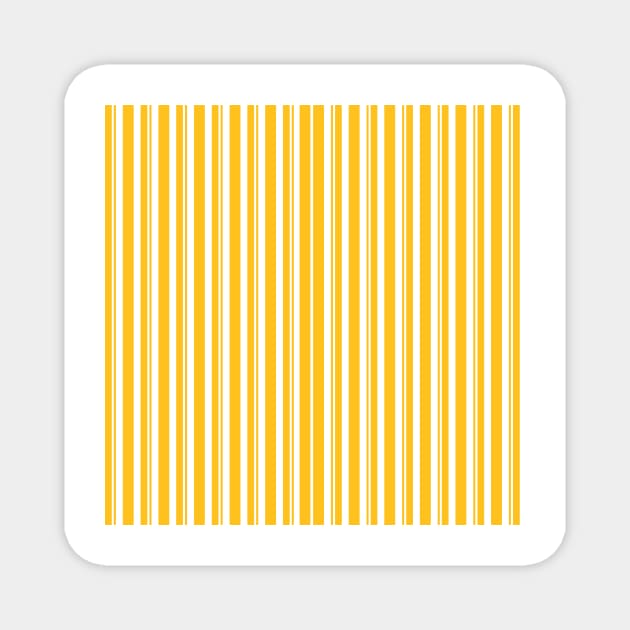 Dapper Stripes, Yellow Magnet by Heyday Threads