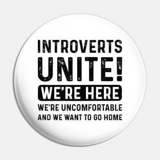 Introverts Unite Pin