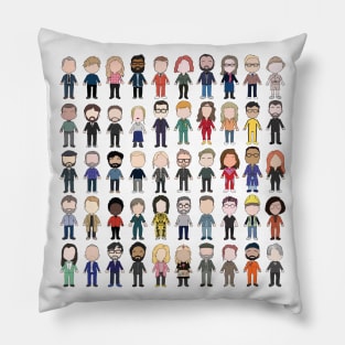 Taskmaster Cast Poster Fan Art Pillow