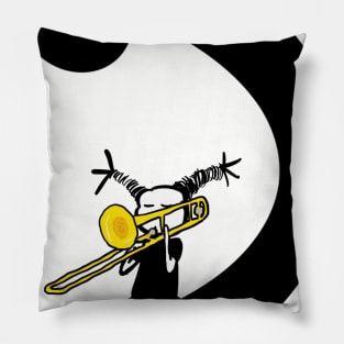 Trombone life Pillow