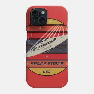 Space Force Retro Mothership Phone Case