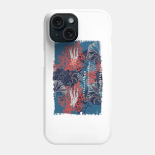 Corals and starfish Phone Case