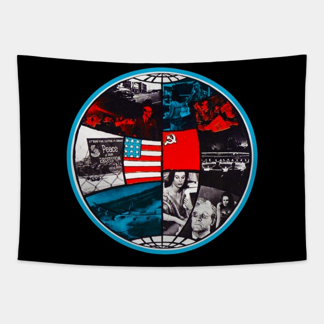 Dr Strangelove 60's custom made tee Tapestry by ZAnquen