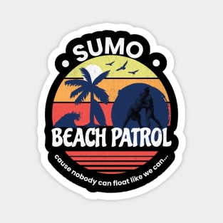 Sumo Beach Patrol Magnet