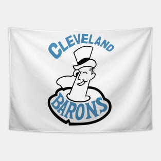 Vintage Successful Cleveland Barons Hockey Tapestry