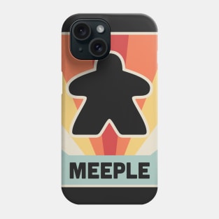 Vintage MEEPLE Boardgame Design Phone Case