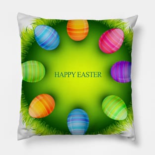 Happy Easter Pillow