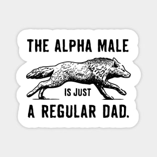 Dad Alpha Male Magnet