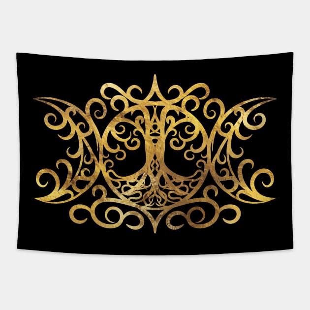 Triple Moon - Triple Goddess Tapestry by Nartissima