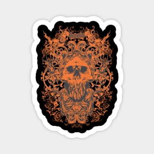 Skull Angry Magnet