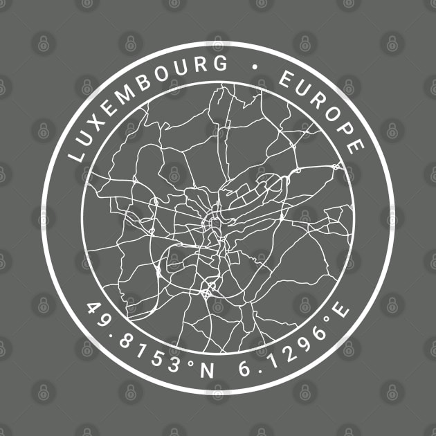 Luxembourg Map by Ryan-Cox