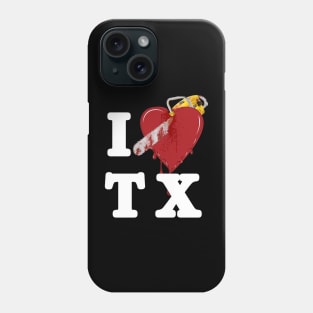 I Love Texas, Chainsaw Phone Case