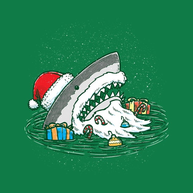 The Santa Shark by nickv47