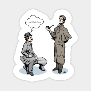 Victorian Sherlock and Watson - God, I hate him. Magnet