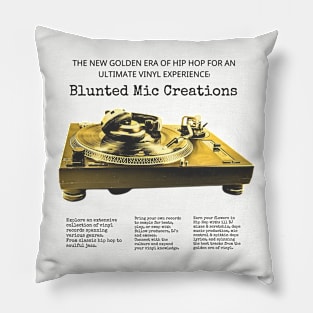 Blunted Nation Music Hip Hop Design Pillow