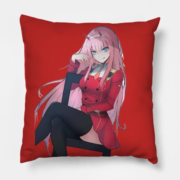 Darling In The Franxx Hoodies Pillow by Bam Store