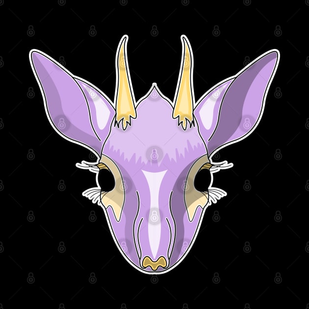 purple kirk dik dik face by dwalikur