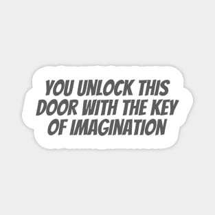 Key of Imagination Magnet