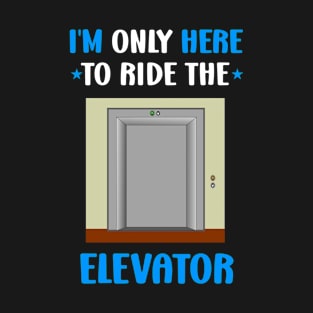 Elevator Button Elevator Inspector Mechanic Installer T-Shirt