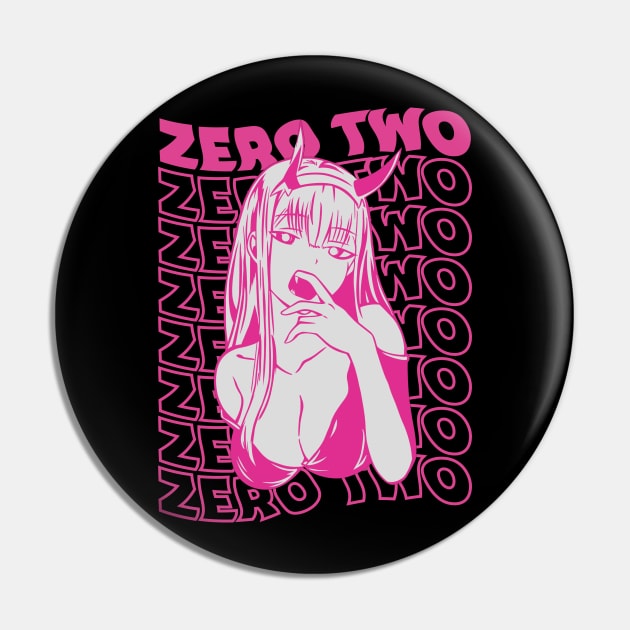 Zero two Darling Pin by Oonamin