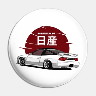 Nissan 180SX JDM Car Pin