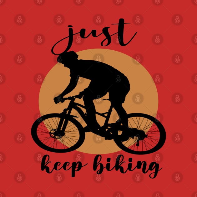 just keep biking by care store