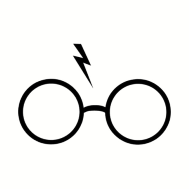 Harry Potter Glasses and Scar - Harry Potter - T-Shirt | TeePublic