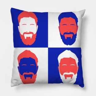 Minimalist Olivier Giroud Pop Art Pillow