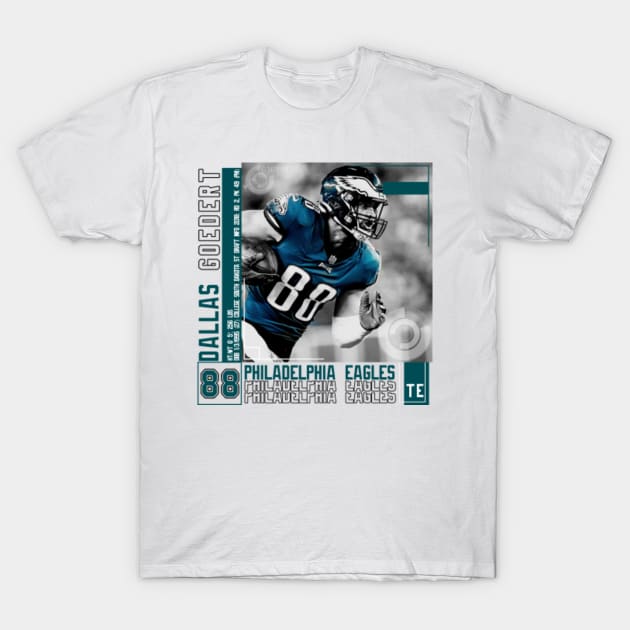 Rinkha Dallas Goedert Football Edit Tapestries Eagles T-Shirt