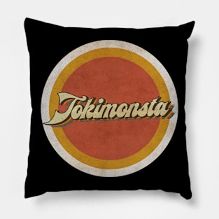 circle vintage Tokimonsta Pillow