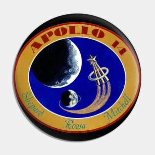 Apollo 14 mission Patch Pin