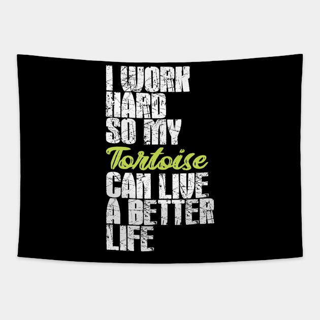 Tortoise pet lover girlfriend. Perfect present for mother dad friend him or her Tapestry by SerenityByAlex