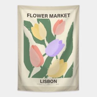 flower market Tapestry